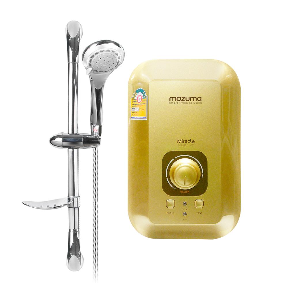 เครื่องทำน้ำอุ่น MAZUMA MIRACLE 4500 วัตต์ สีทอง