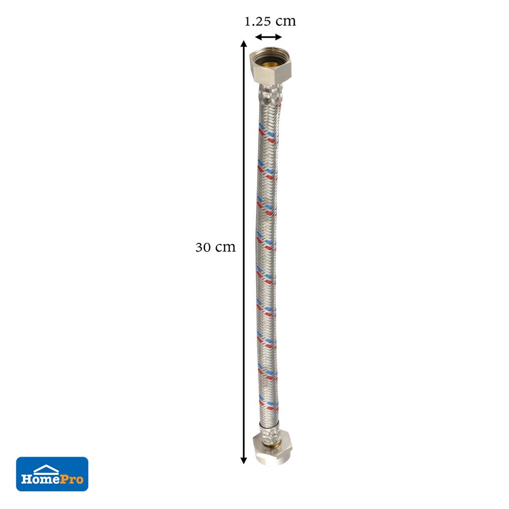 สายชักโครก SS 12 นิ้ว MOYA MY-SST12