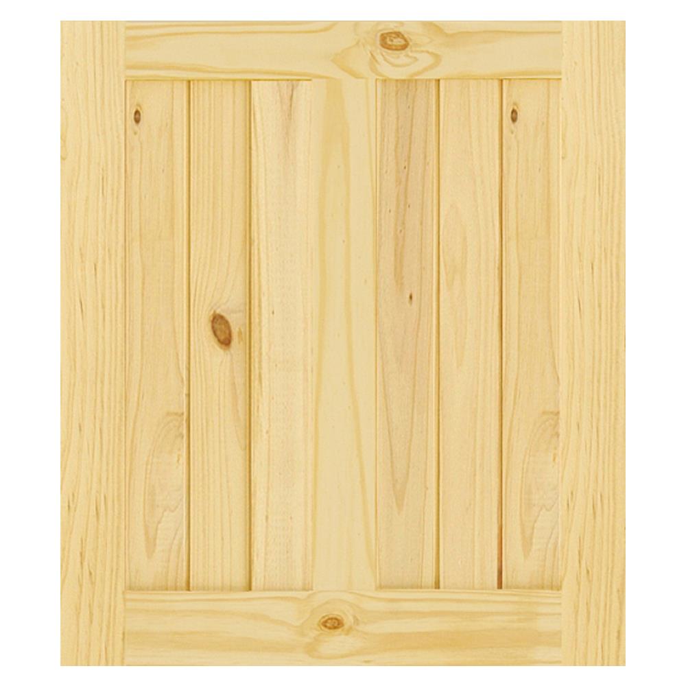 ประตูไม้สนนิวซีแลนด์ D2D ECO PINE-44 90X200 ซม.