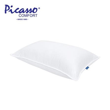 หมอนหนุน ขนห่าน PICASSO GOOSE DOWN 19x29 นิ้ว สีขาว