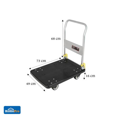 รถเข็น 4 ล้อ MATALL FD150 150 กก. สีดำ_8