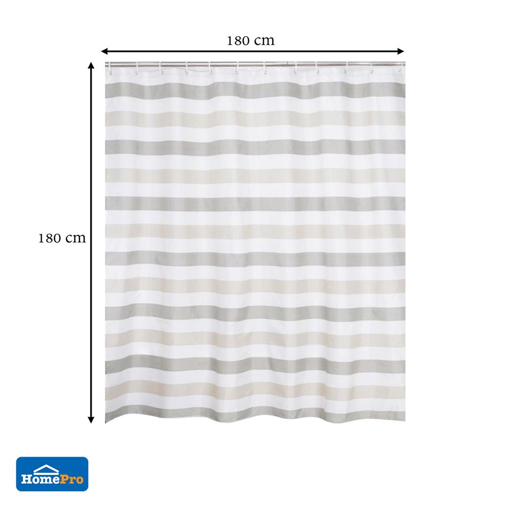 ม่านห้องน้ำ POLYESTER  MOYA ACS14082 180x180ซม.