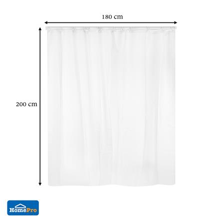 ม่านห้องน้ำ POLYESTER MOYA S01-2 180x200ซม._6