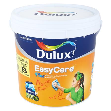 สีน้ำทาภายใน DULUX EASY CARE PLUS BASE B สีขาว กึ่งเงา 3 ลิตร