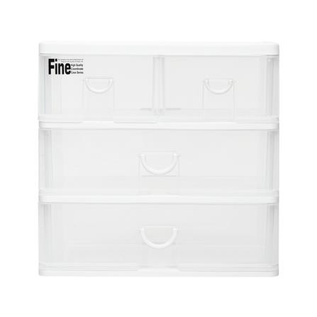 กล่องลิ้นชัก 4 ลิ้นชัก STACKO CK554 39x26.5x37.5 ซม. สีใส_2