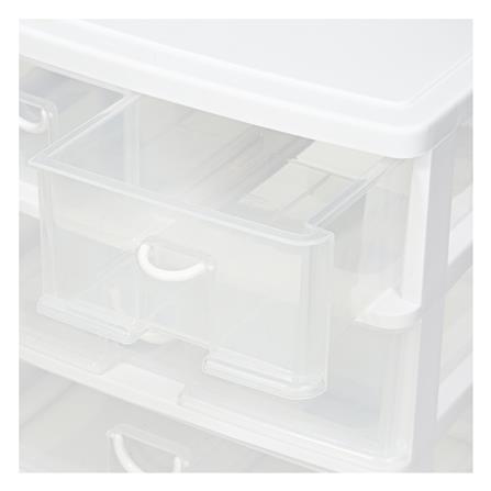 กล่องลิ้นชัก 4 ลิ้นชัก STACKO CK554 39x26.5x37.5 ซม. สีใส_3