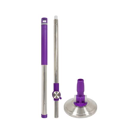 ชุดอุปกรณ์ถังปั่นพร้อมไม้ม็อบ BE WISH DOUBLE WASH BOBO MAX SERIES 2 สีม่วง_6