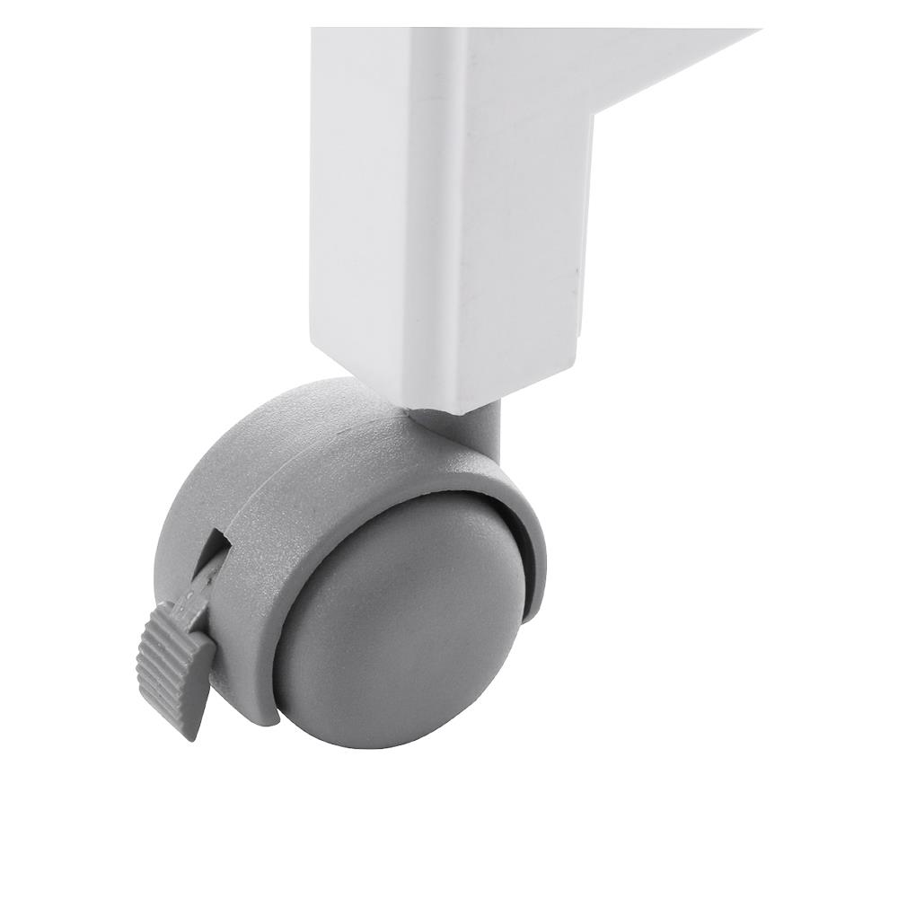 ราวตากผ้าเหล็กมีล้อ 5 เส้น PLIM 1.2 ม. สีขาว