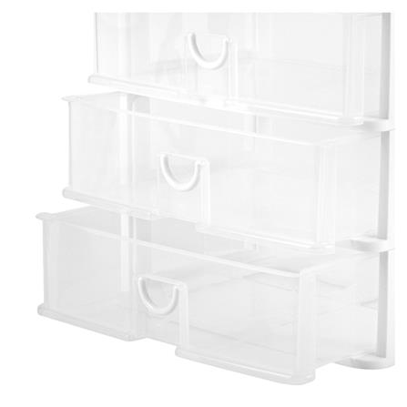 กล่องลิ้นชัก 5 ลิ้นชัก STACKO CK555 39x26.5x50 ซม. สีใส_3