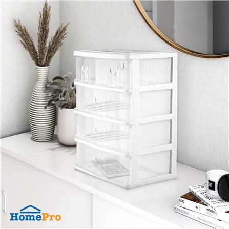 กล่องลิ้นชัก 5 ลิ้นชัก STACKO CK555 39x26.5x50 ซม. สีใส_4