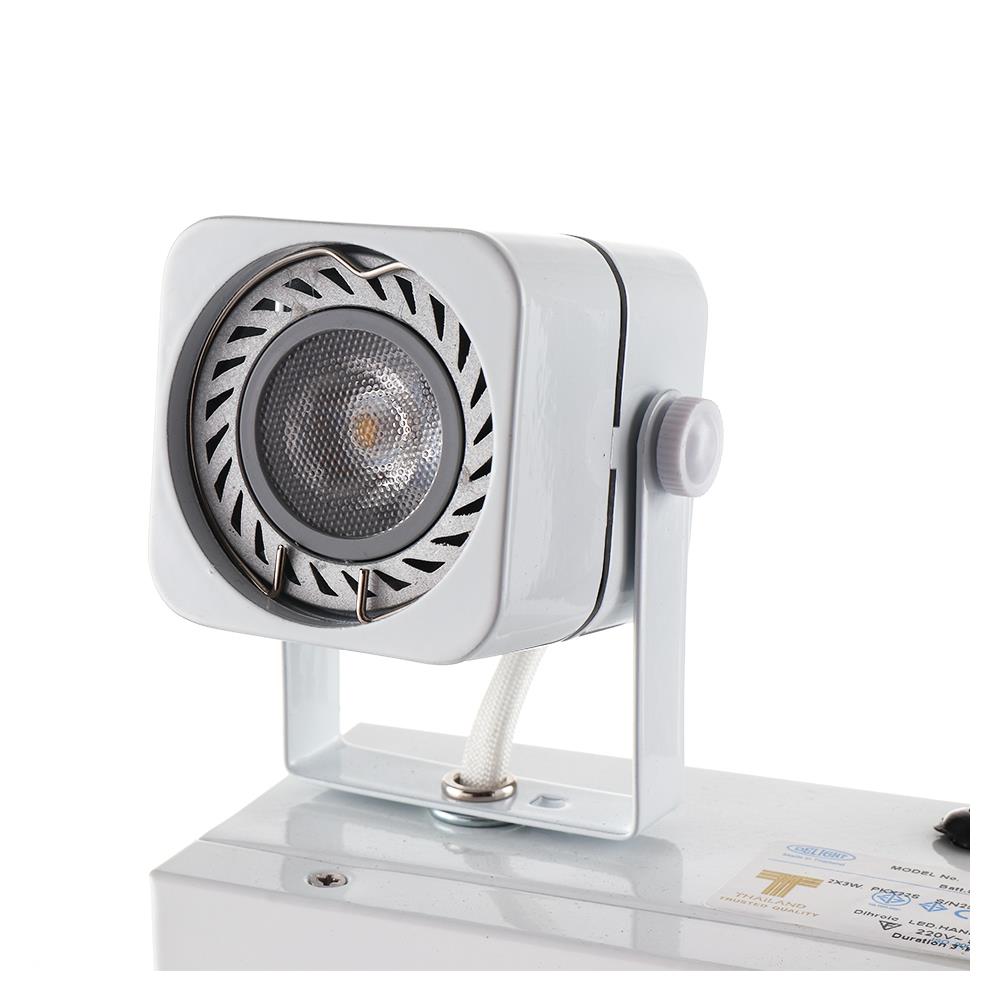 ไฟฉุกเฉิน LED สำรองไฟ 3 ชั่วโมง Cool White DELIGHT รุ่น DLEM