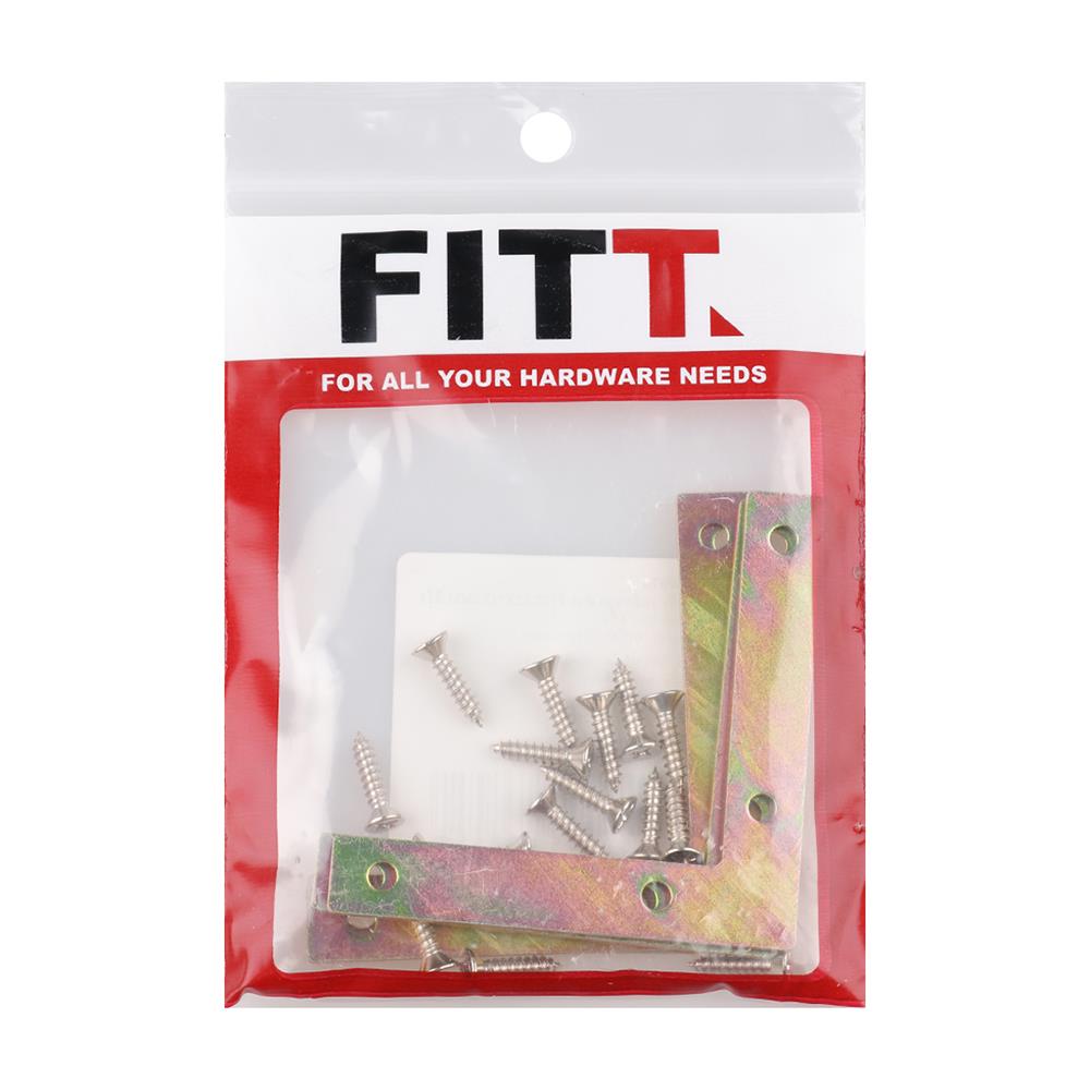 เหล็กฉากตัว L FITT 12x71x2 มม. 4 ตัว