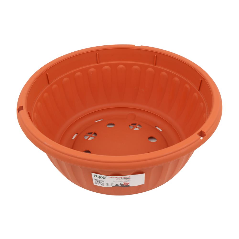 กระถางพลาสติก BABA 205 สี COTTA