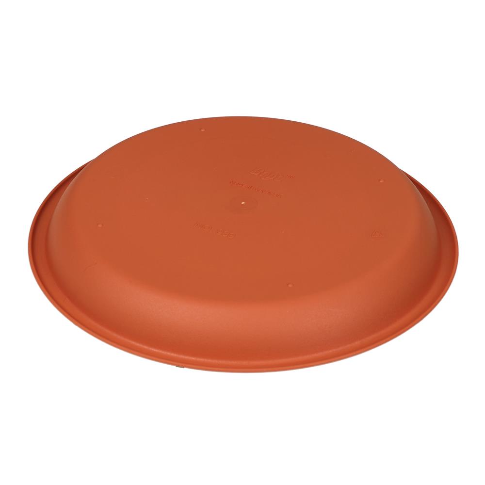 จานรองกระถางพลาสติก BABA 939 27 ซม. สี COTTA