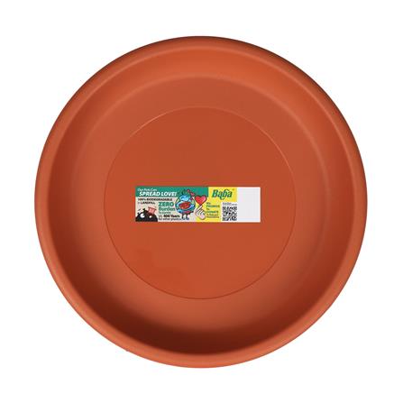 จานรองกระถางพลาสติก BABA 939 27 ซม. สี COTTA_3