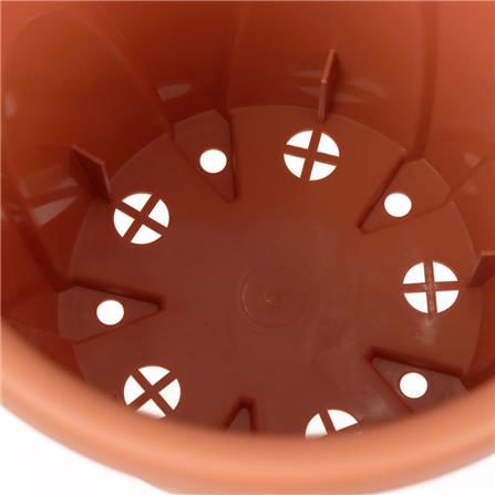 กระถางพลาสติก BABA 180 สี COTTA_2