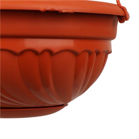 กระถางพลาสติก BABA 930B สี COTTA_2