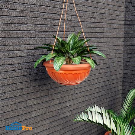 กระถางพลาสติก BABA 930B สี COTTA_4