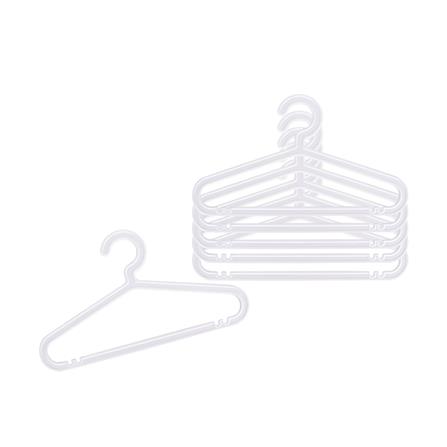 ไม้แขวนเสื้อ PLIM H-006 สีขาว แพ็ค 6 ชิ้น_1