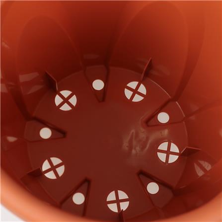 กระถางพลาสติก BABA 280 สี COTTA_2