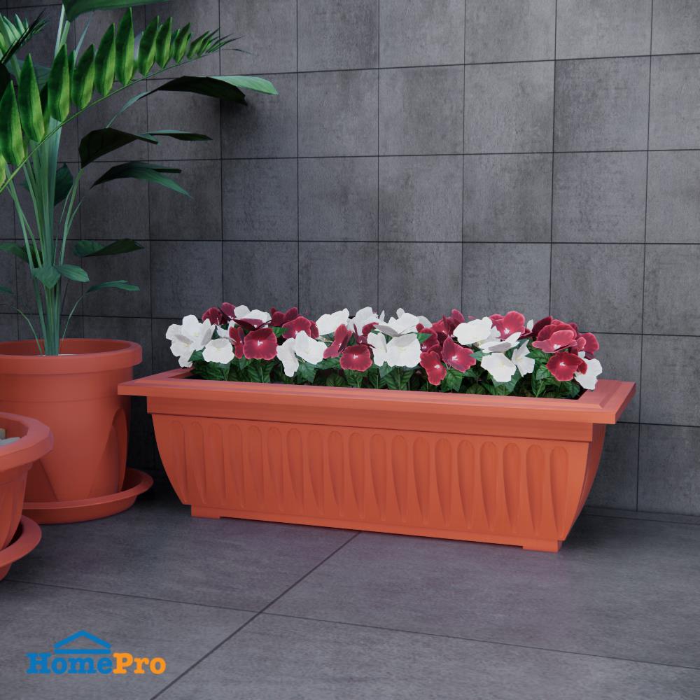 กระถางพลาสติก BABA 509 สี COTTA