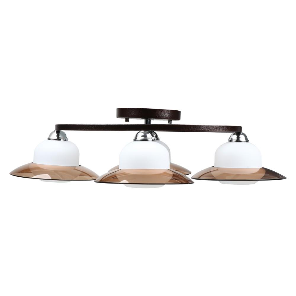 ไฟถาด CST 89308-4 แก้ว/อะคริลิค/สีขาว/สีน้ำตาล 4หัว