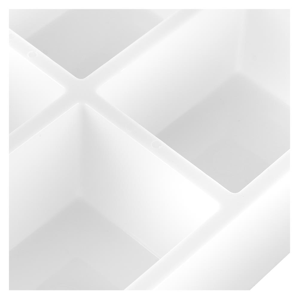 กล่องแบ่งช่อง 6 ช่อง STACKO TLR-204 37.2x23.8x6.2 ซม. สีขาว