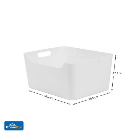 กล่องอเนกประสงค์ STACKO KY-636 36.5x29.5x17.7 ซม. สีขาว_6