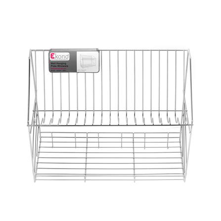 ชั้นคว่ำจานติดผนังสเตนเลส 2 ชั้น EKONO 106E2_1