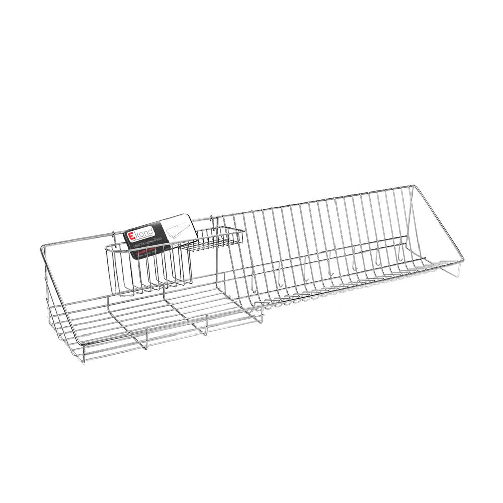 ชั้นคว่ำจานติดผนัง100CMใส่ข้อนEKONO106D5