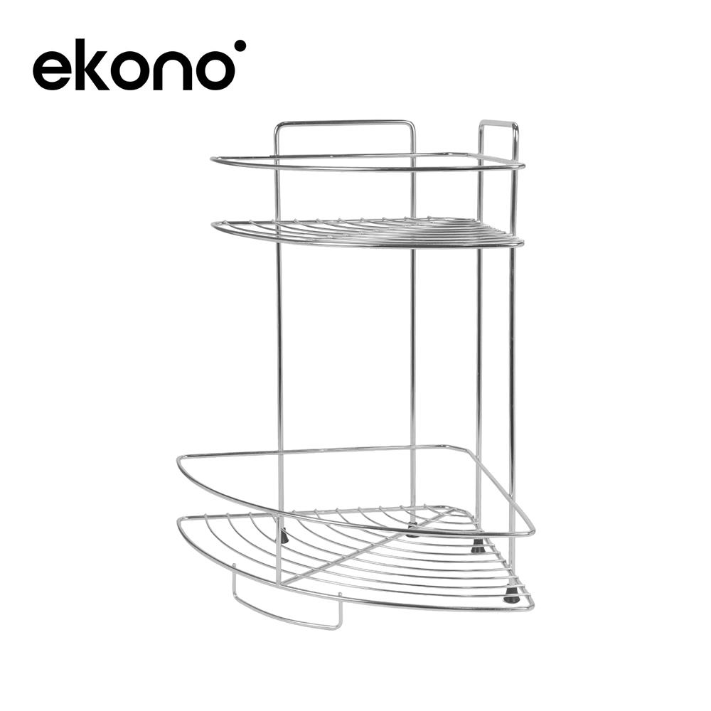 ชั้นเข้ามุมสเตนเลส 2 ชั้น EKONO 105A1_1