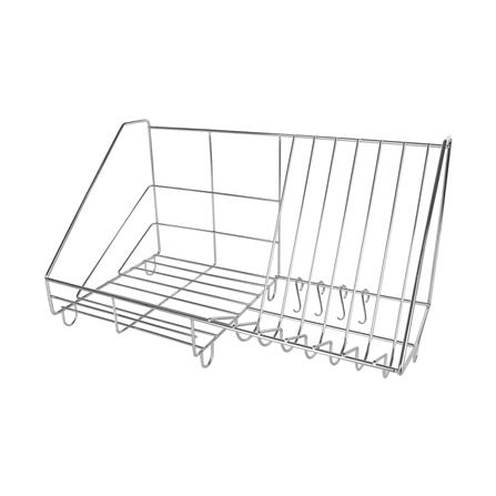 ชั้นคว่ำจานติดผนังตั้งพี้น40CM KECH106E1