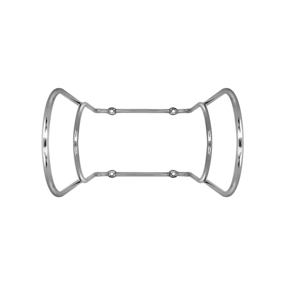 ชั้นวางขวดไวน์สเตนเลส BRISK M29