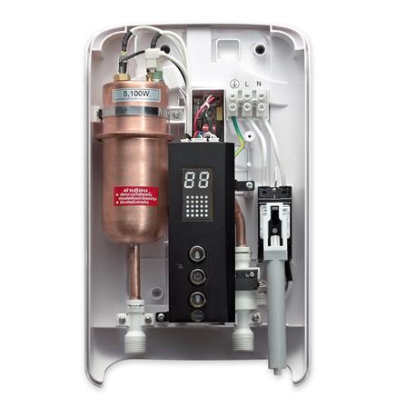 เครื่องทำน้ำอุ่น MEX CRYSTAL 5I(NE) 5100 วัตต์ สีดำ_1