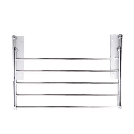 ราวติดผนังสเตนเลสพับได้ PERFECT HANG 70 ซม._1