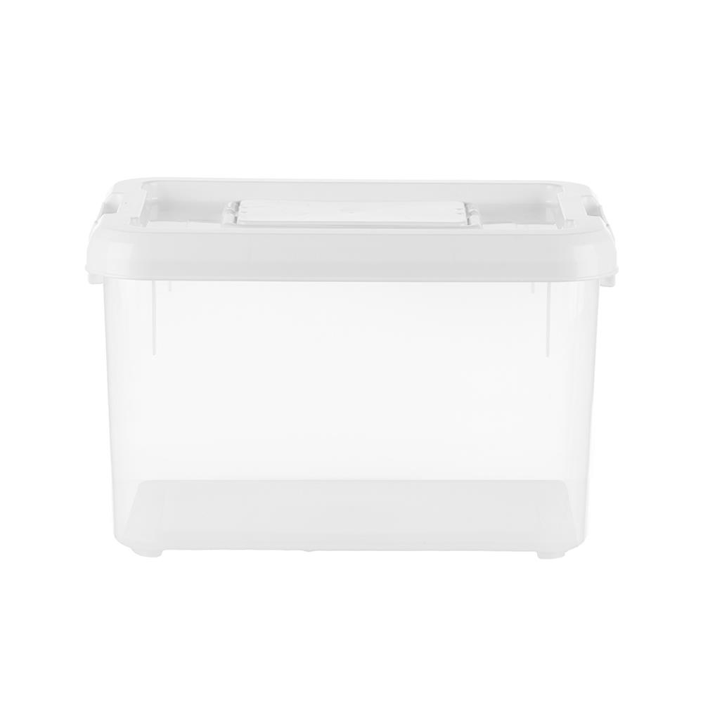 กล่องหูหิ้ว SN 555 33x26x23 ซม. สีใส