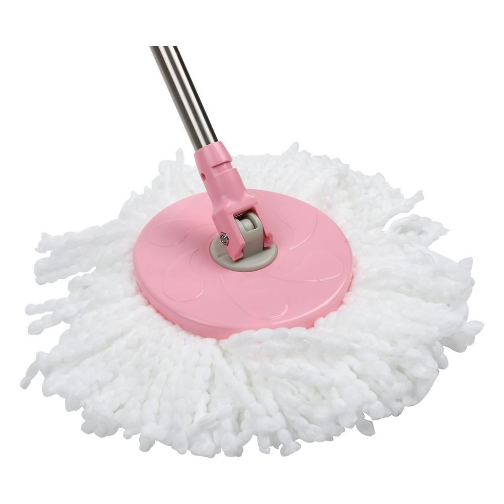 ชุดอุปกรณ์ถังปั่นพร้อมไม้ม็อบ SCOTCH-BRITE BUCKET (T4) สีชมพู