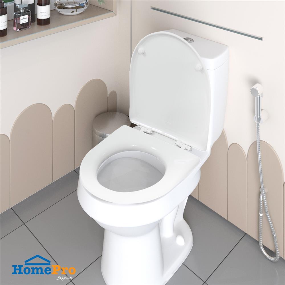 ฝารองนั่งพลาสติก MOYA OF-9301 สีขาว