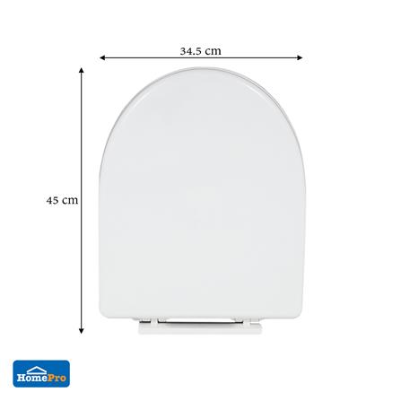 ฝารองนั่งพลาสติก MOYA OF-9301 สีขาว_8