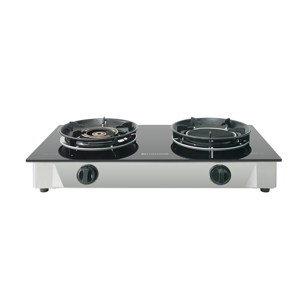 เตาแก๊สตั้งโต๊ะ 2 หัวแก๊ส DYNA HOME DF-7238-IF