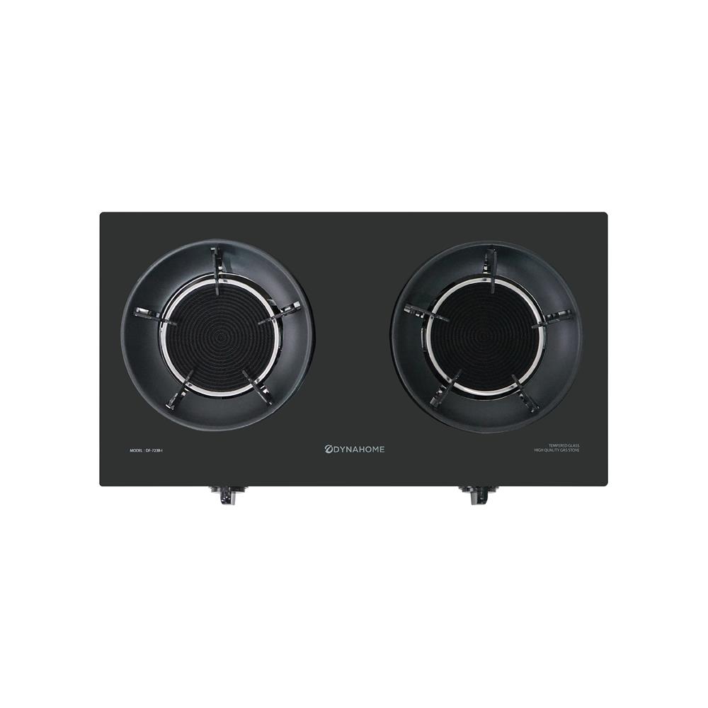 เตาแก๊สตั้งโต๊ะ 2 หัวแก๊ส DYNA HOME DF-7238-I