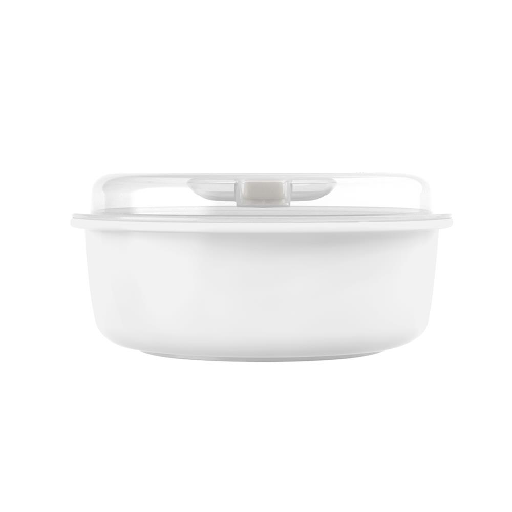 กล่องอาหารไมโครเวฟกลม DOUBLE LOCK 1636 0.9 ลิตร