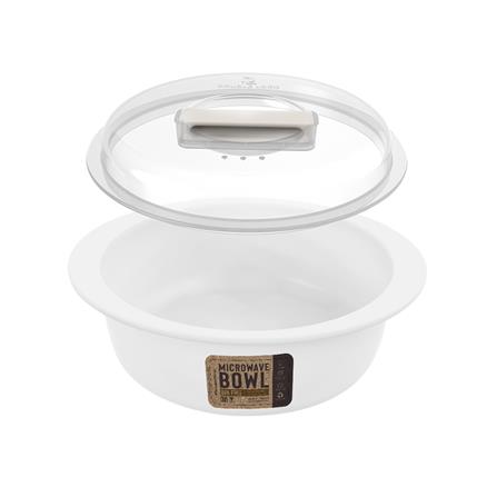 กล่องอาหารไมโครเวฟกลม DOUBLE LOCK 1636 0.9 ลิตร_3