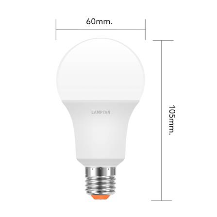หลอด LED LAMPTAN A60 BRIGHT 8 วัตต์ DAYLIGHT E27_3