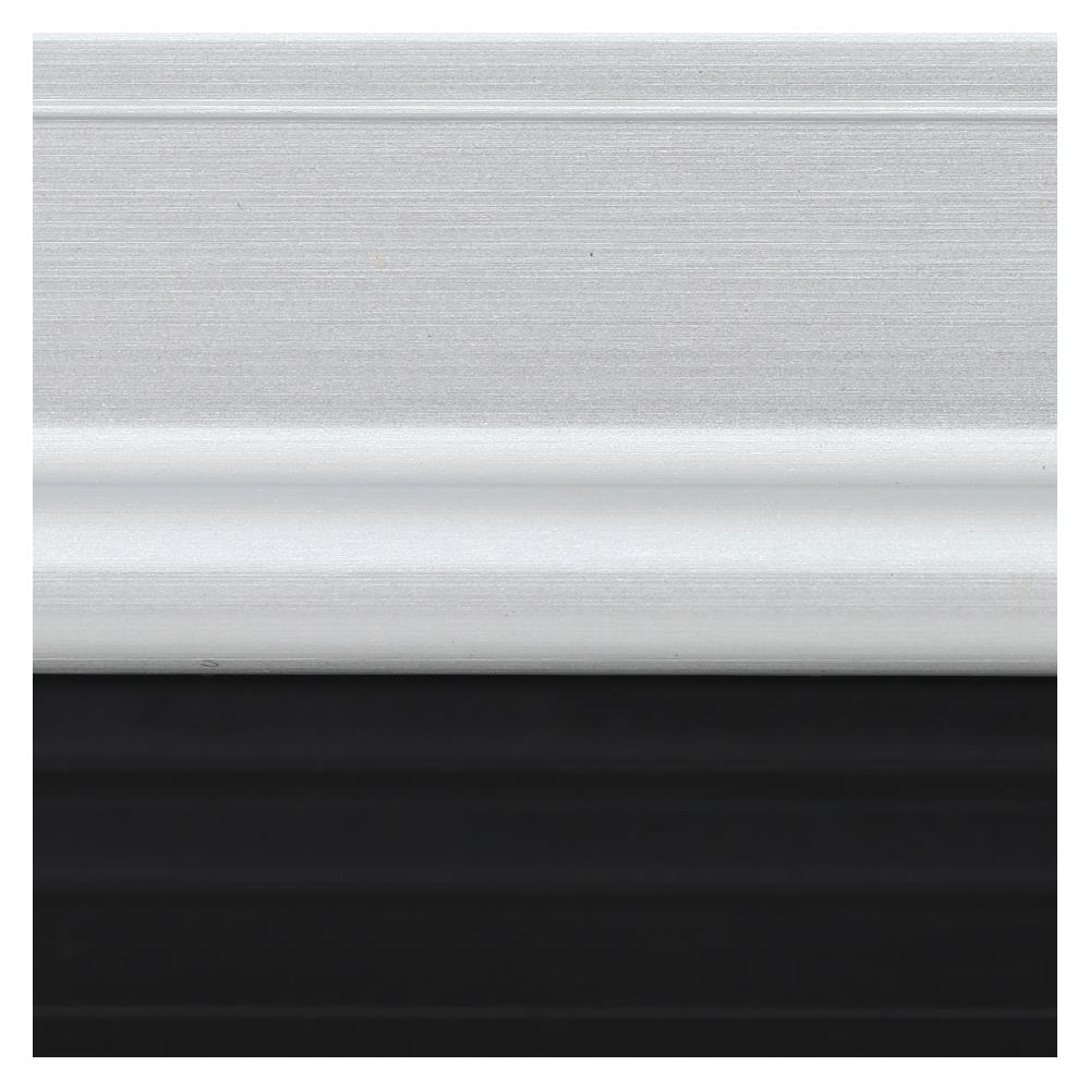 คิ้วกันแมลงแบบยาง NAPA-2829 80 ซม. สีเงิน