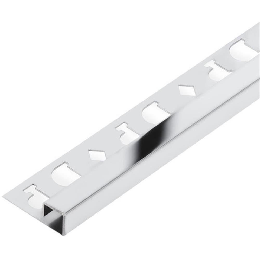 คิ้วสเตนเลส DP CS123031 มุมเหลี่ยม 12 มม. 3 ม. สีเงิน