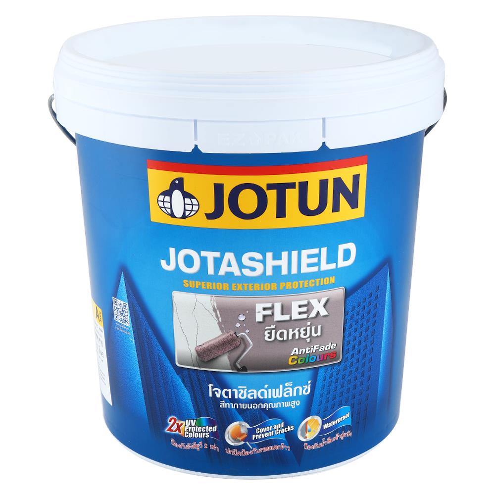 สีน้ำทาภายนอก ชนิดเนียน JOTUN JOTASHIELD FLEX BASE A 2.5 แกลลอน
