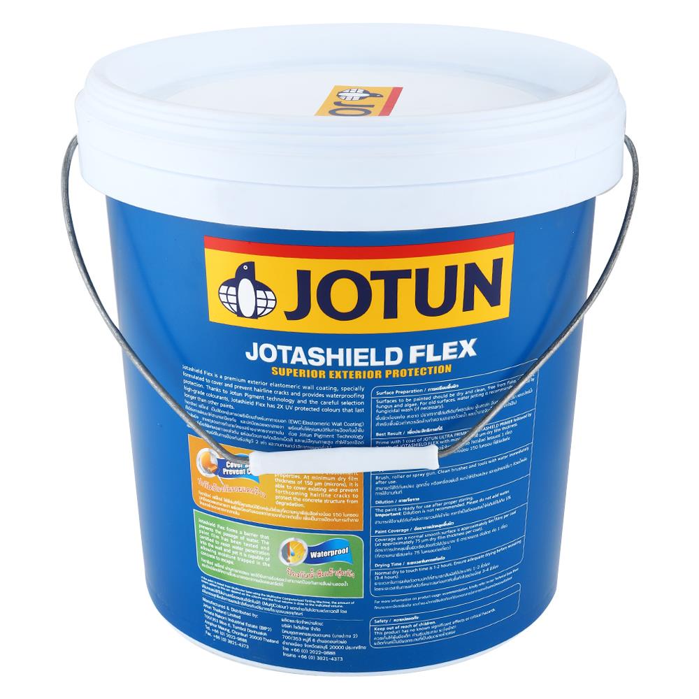 สีน้ำทาภายนอก ชนิดเนียน JOTUN JOTASHIELD FLEX BASE A 2.5 แกลลอน