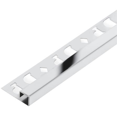 คิ้วสเตนเลสแบบเหลี่ยม DP CS122431 12มม. 2.4ม. สีเงินเงา_0