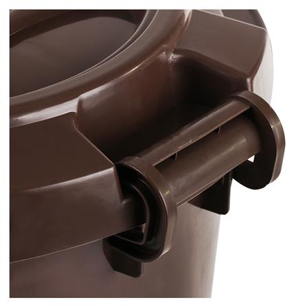 ถังน้ำกลมพร้อมฝาล็อก PLIM 62L สีน้ำตาล_2